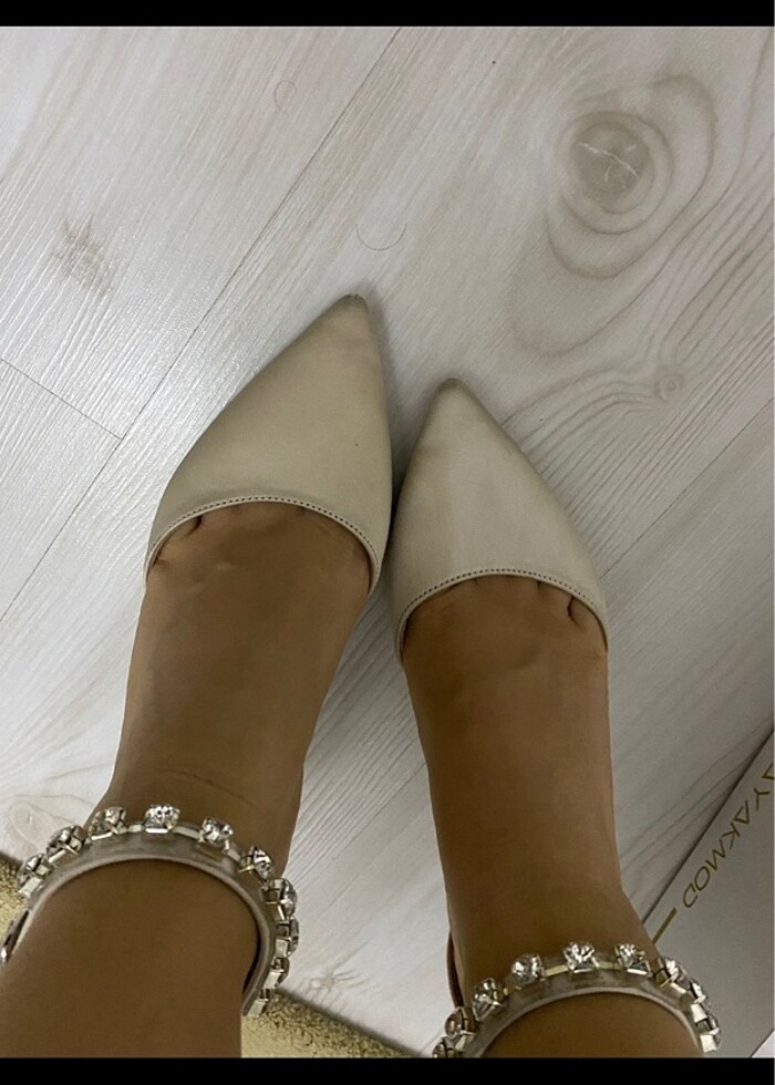 Taşlı stletto - Görsel 2