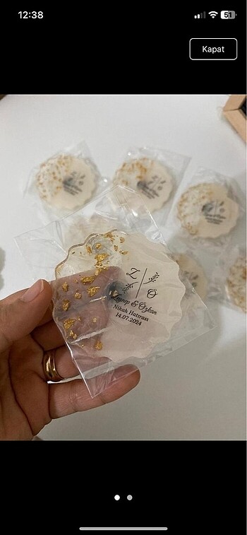 Nikah hediyeliği pleksi magnet - Görsel 3