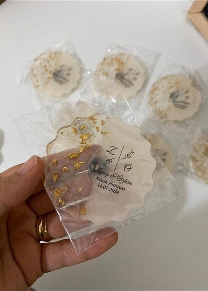 Nikah hediyeliği pleksi magnet - Görsel 3