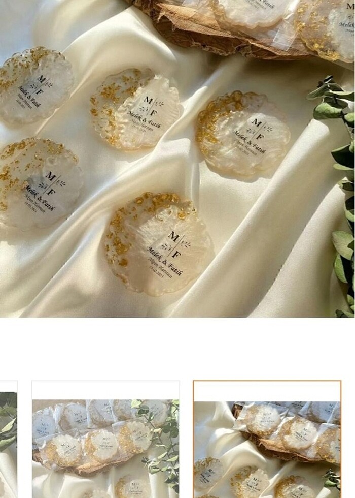 Nikah hediyeliği pleksi magnet - Görsel 2