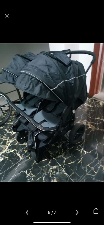 Sunny baby ikiz bebek arabası - Görsel 5