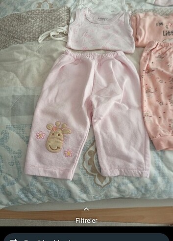 9 Ay Beden çeşitli Renk Bebek pijama takımları