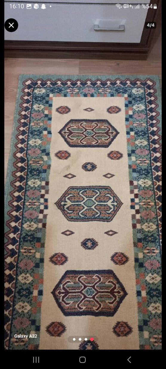 Klasik Çok Renkli Desenli Halı - Görsel 4