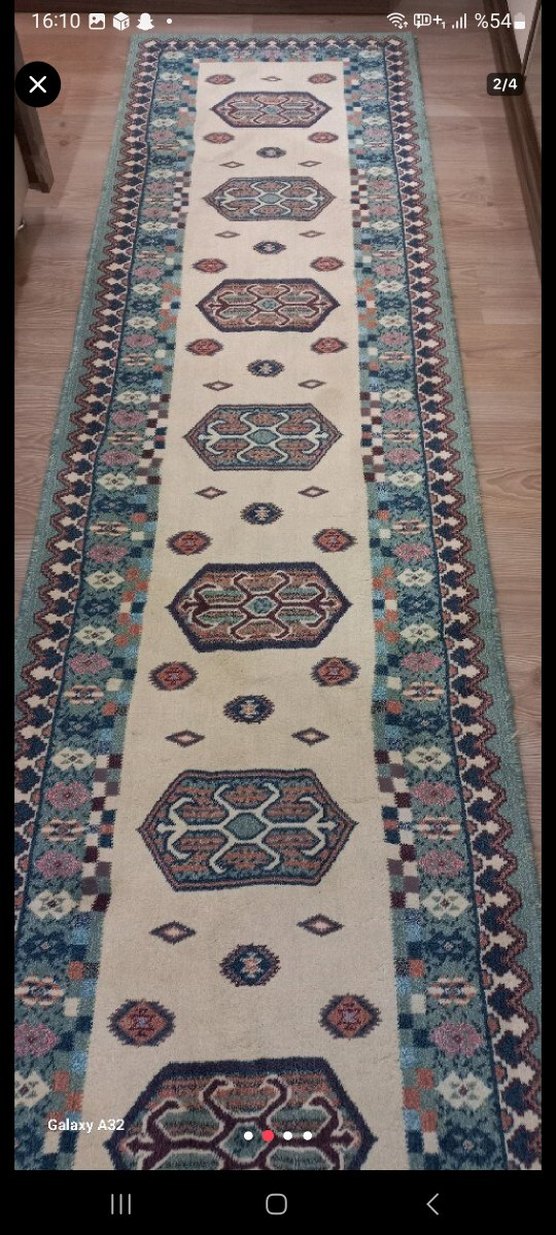 Klasik Çok Renkli Desenli Halı - Görsel 2