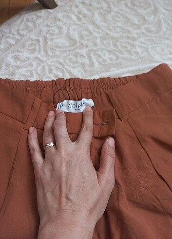 m Beden Violeta bayan yazlık pantolon