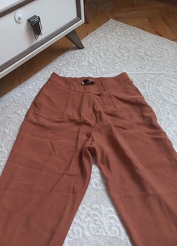 m Beden camel Renk Violeta bayan yazlık pantolon
