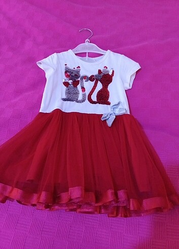 24-36 Ay Beden Kiz cocuk elbise