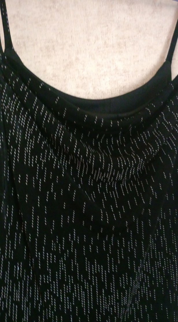 Siyah Drapeli Uzun Abiye Elbise - Görsel 3