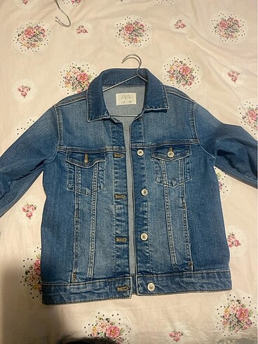 Zara çoçukk kot çeketi