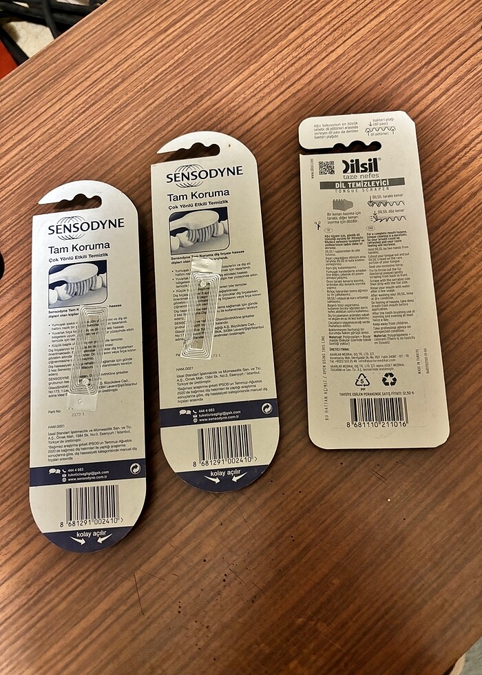 Diş fırçası ve Dilsil set - Görsel 2
