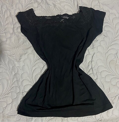 goth dantelli üst