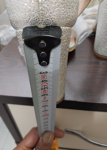 Beyaz Tokalı Blok Topuklu Kadın Abiye Ayakkabı - Görsel 4