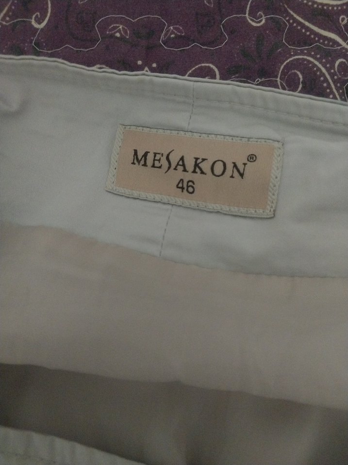 Bej Uzun Keten Etek - Görsel 2