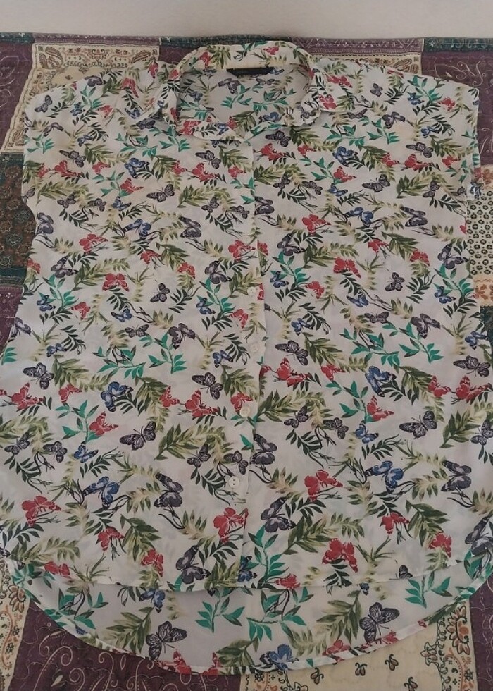 DEFACTO TİRİL TİRİL GÖMLEK - Görsel 2