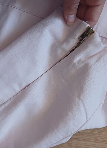 Toz pembe pantalon - Görsel 4