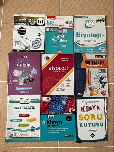 TYT AYT KİTAPLAR