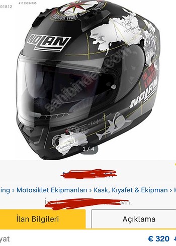 Nolan Kapalı Kask  Temiz Kullanılmış - Görsel 7