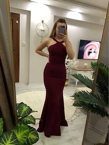 Alfabeta Balık model abiye elbise
