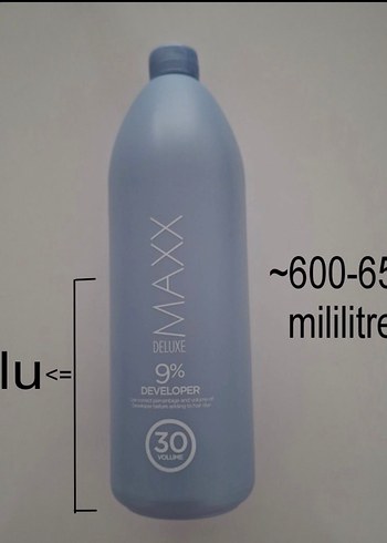 MAXX Deluxe 9% 30 Volüm saç açıcı ve oksidan krem - Görsel 2