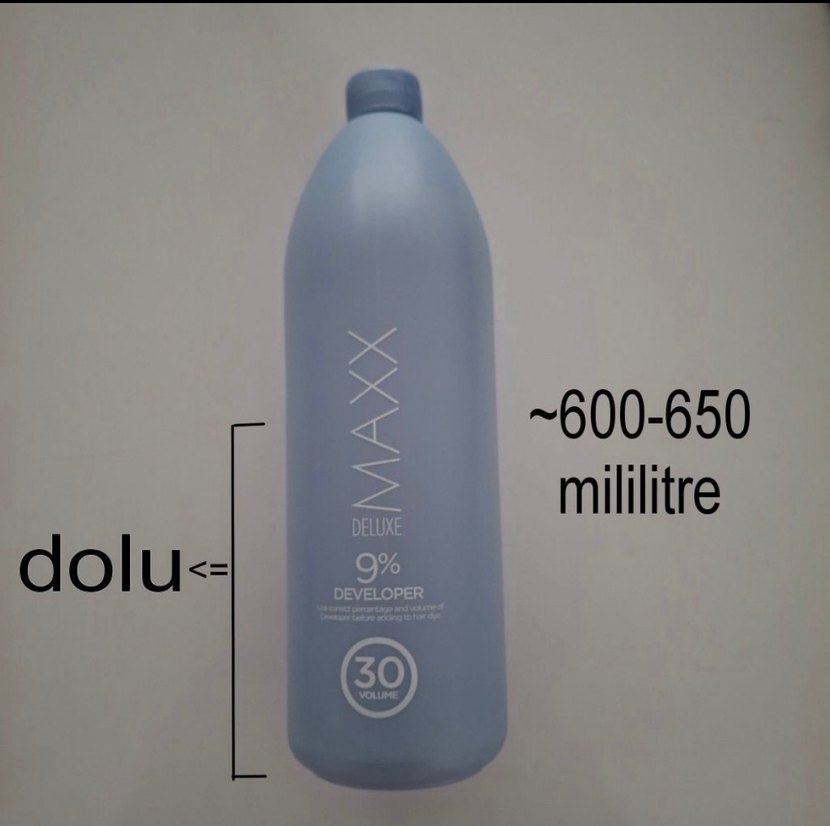 MAXX Deluxe 9% 30 Volüm saç açıcı ve oksidan krem - Görsel 2