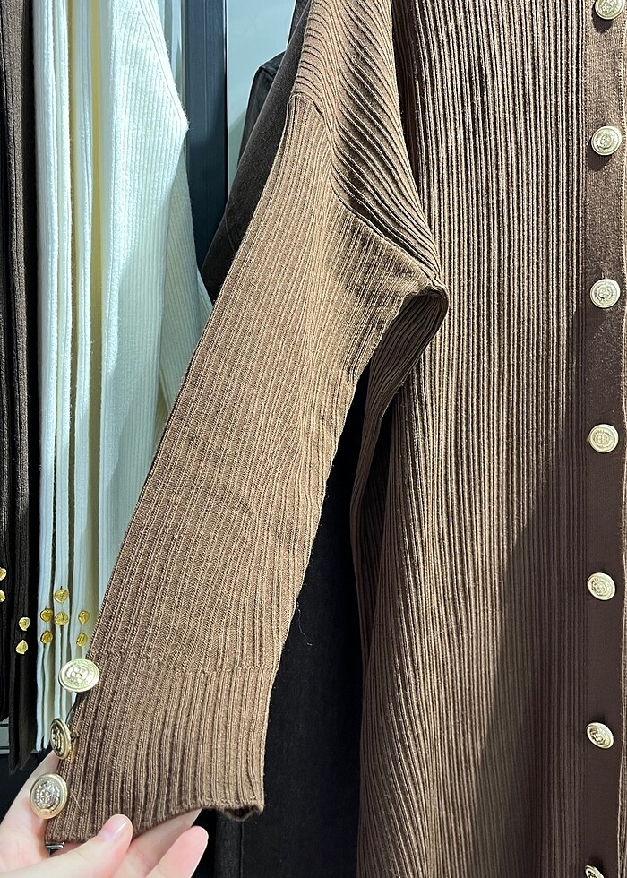 Triko hırka/elbise - Görsel 2