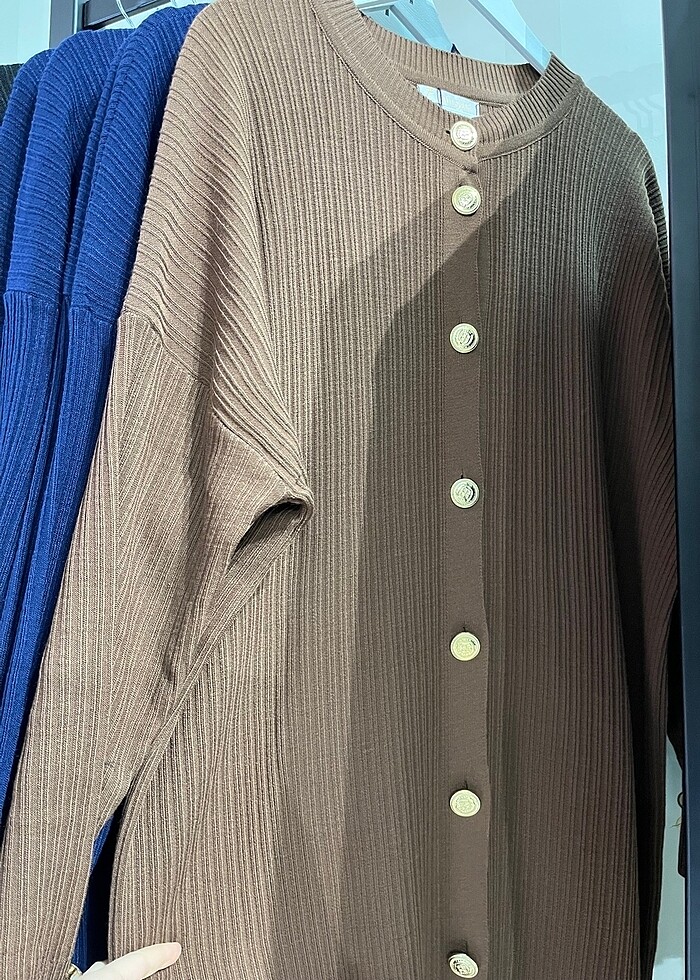 Triko hırka/elbise - Görsel 4