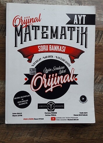 AYT Matematik Orijinal