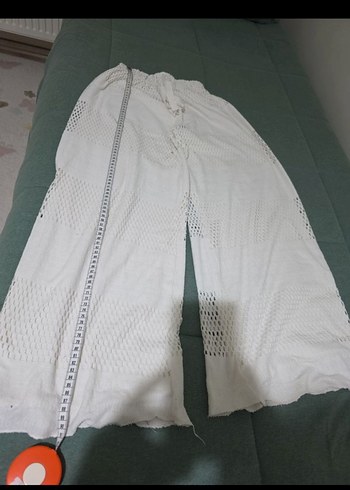 11 12 yaş Beyaz salaş pantolon çok şık duruyor - Görsel 6