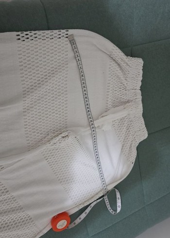 11 12 yaş Beyaz salaş pantolon çok şık duruyor - Görsel 5