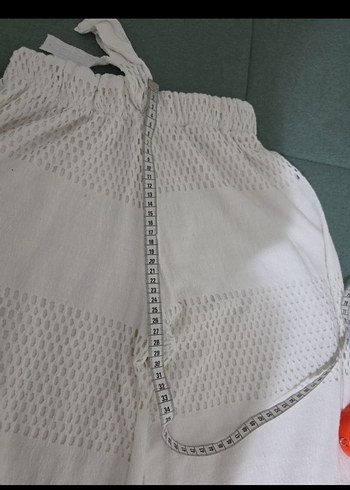 11 12 yaş Beyaz salaş pantolon çok şık duruyor - Görsel 4