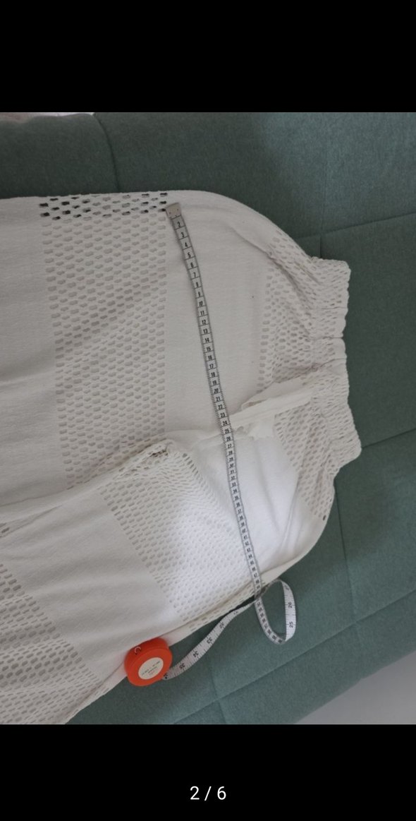 11 12 yaş Beyaz salaş pantolon çok şık duruyor - Görsel 5