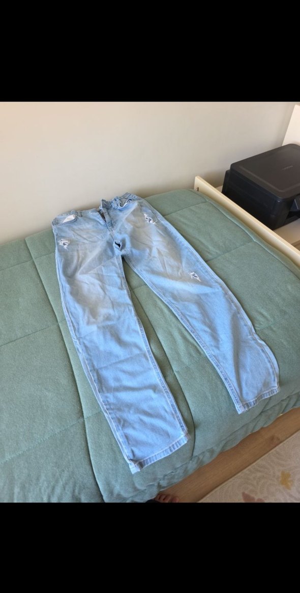 Mavi erkek Regular Fit Kot Pantolon - Görsel 5