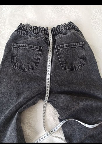 Kız Çocuk Siyah Payetli ı Uzun Kollu Tişört ve kot pantolon - Görsel 3