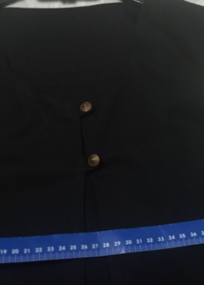 Cok şık koyu siyah kaliteli yelek - Görsel 2