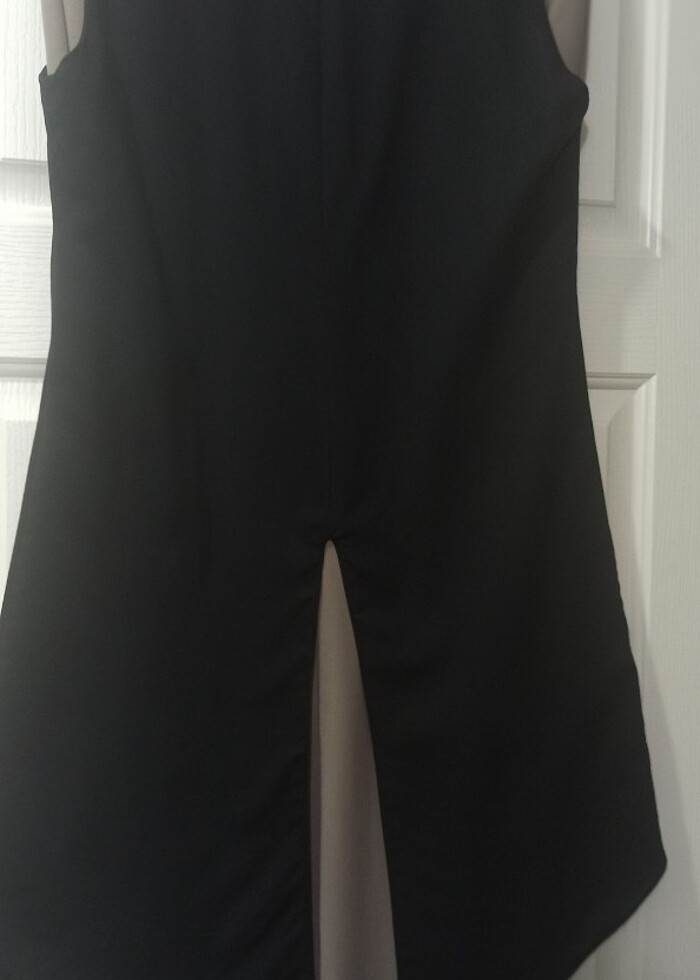 Cok şık koyu siyah kaliteli yelek - Görsel 4