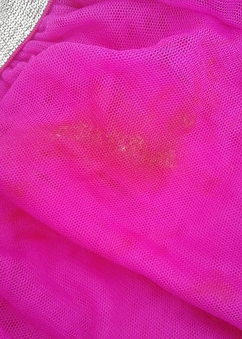 Pembe Fırfırlı Kız Çocuk Etek - Görsel 4