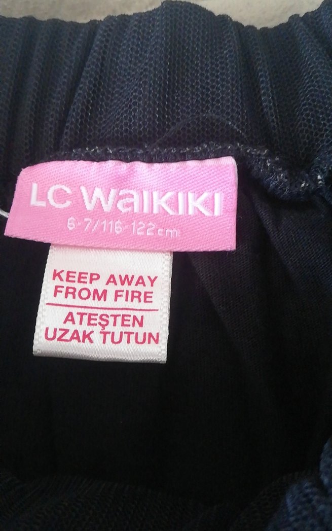 Gri Kız Çocuk Fırfırlı Etek - Görsel 3