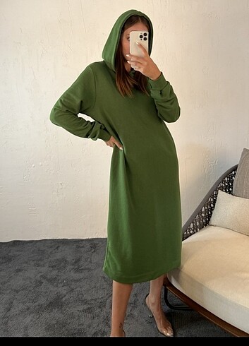 Zara Yeşil uzun sweet elbise S m L bedenleri mevcuttur ????