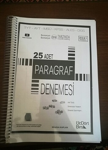 PARAGRAF VE SOSYAL DENEMESİ