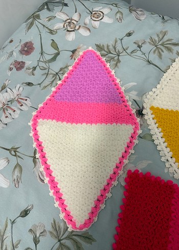 Renkli El Yapımı Banyo Lifi - Görsel 3