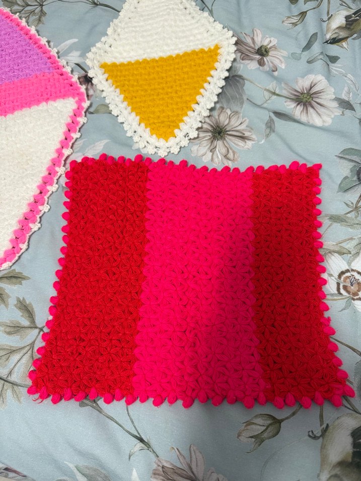 Renkli El Yapımı Banyo Lifi - Görsel 2