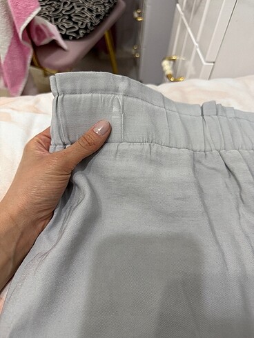 38 Beden gri Renk Kumaş Pantolon