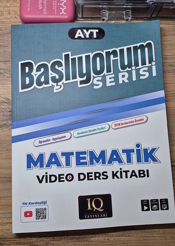 AYT Matematik Video Ders Kitabı Başlıyorum Serisi iq