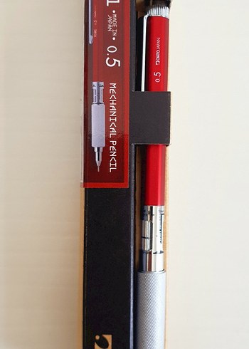 Ohto MS 01 0.5 mm Kırmızı Mekanik Kurşun Kalem