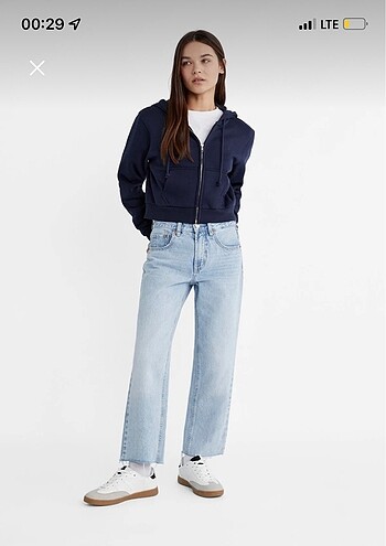 Crop jean