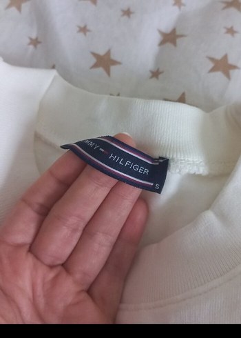 Tommy Hilfiger Tommy Hilfiger Beyaz Oversize Sweatshirt