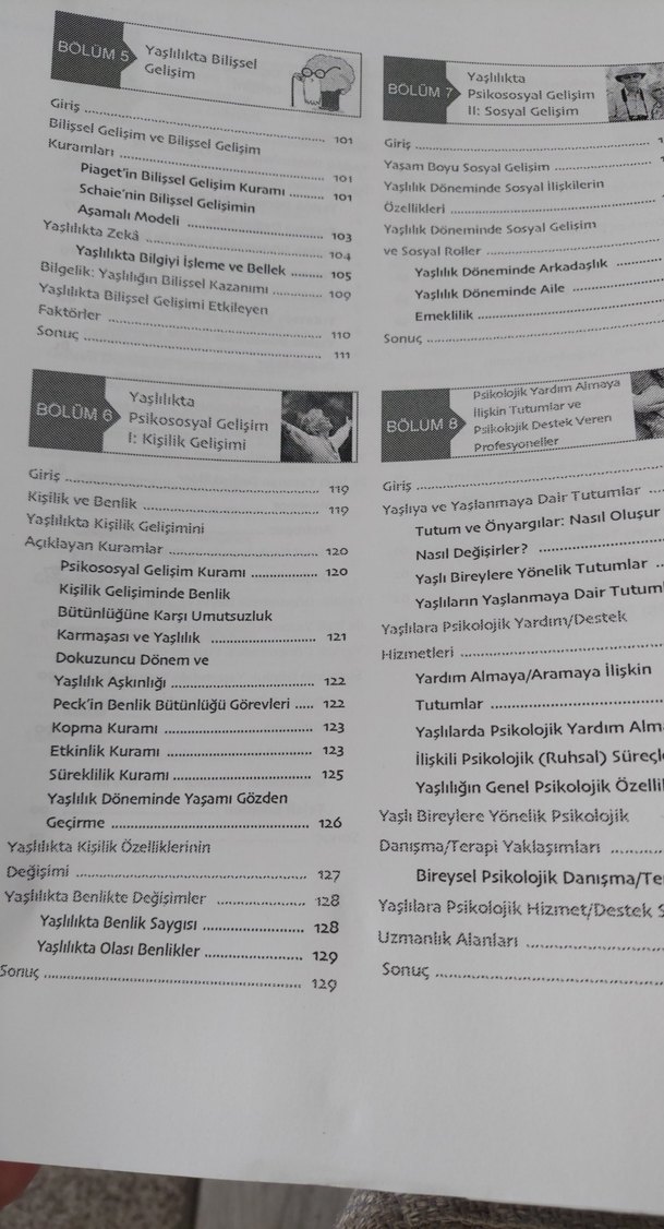 Açık Öğretim Yaşlı Bakımı Bölümü Yaşlı Psikolojisi - Görsel 4