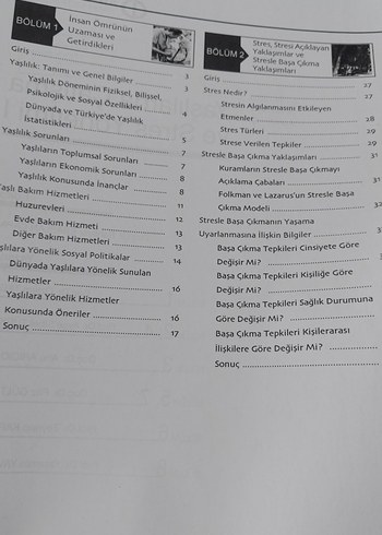 Yaşlılarda Çatışma ve Stres Yönetimi 1 Kitabı - Görsel 3