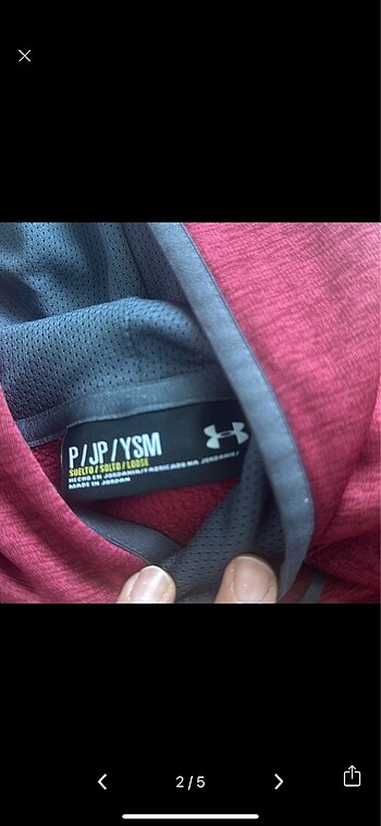 7 Yaş Beden Under armour sweatshirt