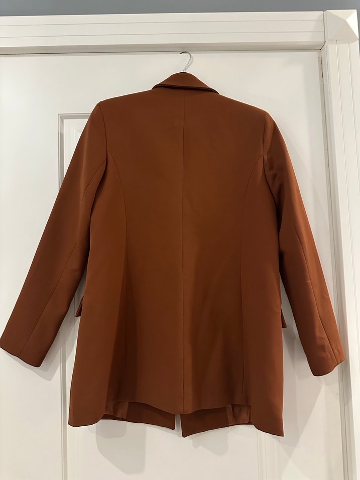 Düğmeli Kadın Blazer Ceket - Görsel 2